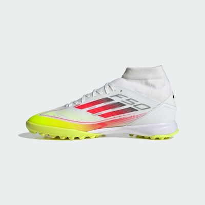 Chuteira Society adidas F50 League Mid - Feminina - Foto 3