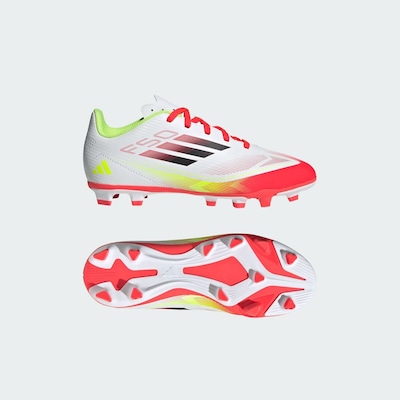 Chuteira de Campo adidas F50 Club Firm/Multi-Ground - Infantil - Foto 4