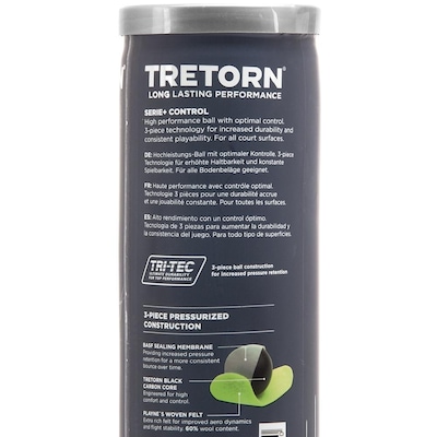 Bola de Tênis Tretorn Serie+ Control Pack com 6 tubos - Foto 4
