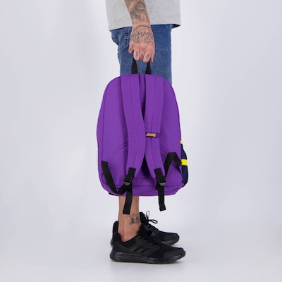 Mochila NBA Legend Los Angeles Lakers - Unissex - Foto 3