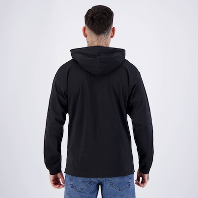 Moletom Adidas Big Logo com Capuz - Masculino - Foto 4