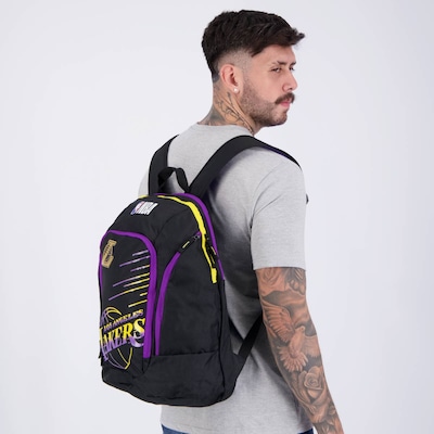 Mochila NBA Legend Los Angeles Lakers - Unissex - Foto 1