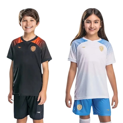 Camiseta Penalty Futebol - 2 Unidades - Infantil - Foto 1