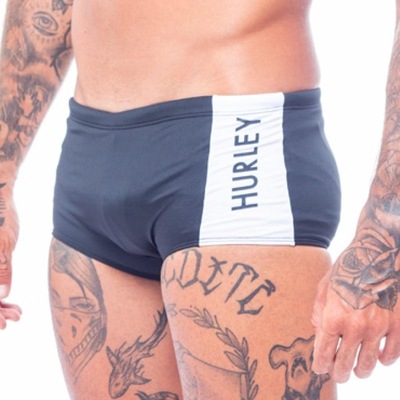 Sunga Hurley Block - Masculina - Foto 2
