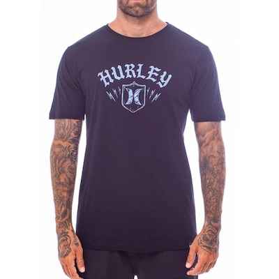 Camiseta Hurley Brasão - Masculina - Foto 1