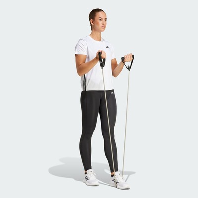 Camiseta Treino adidas Essentials 3-Stripes - Feminina - Foto 3