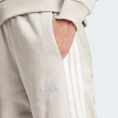 Calça Moletinho adidas Barra Aberta Essentials Três Listras - Feminina - Foto 6