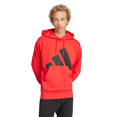 Blusão de Moletinho Capuz adidas Essentials Big Logo - Masculino - Foto 2