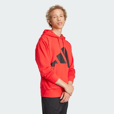 Blusão de Moletinho Capuz adidas Essentials Big Logo - Masculino - Foto 5