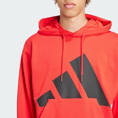 Blusão de Moletinho Capuz adidas Essentials Big Logo - Masculino - Foto 6