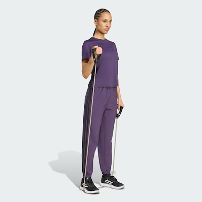 Camiseta Treino adidas Essentials 3-Stripes - Feminina - Foto 4