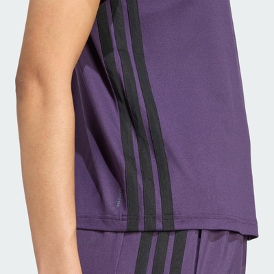Camiseta Treino adidas Essentials 3-Stripes - Feminina - Foto 6
