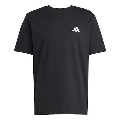 Camiseta adidas Estampada Lounge Verbiage - Masculina - Foto 1