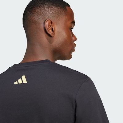 Camiseta adidas Estampada Lounge Verbiage - Masculina - Foto 6