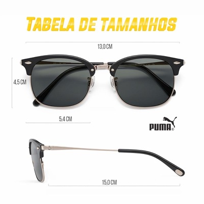 Óculos de Sol Puma PE0162S - Unissex - Foto 4