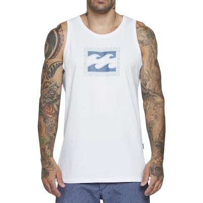 Camiseta Regata Billabong Crayon Wave - Masculina - Foto 1