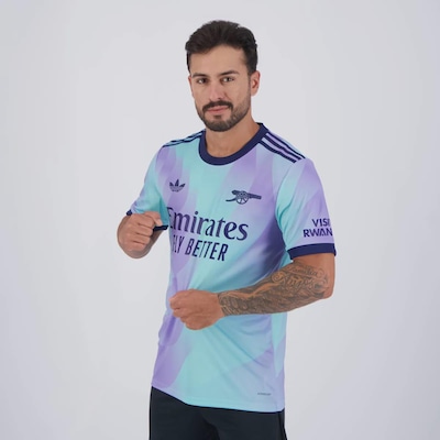 Camisa Adidas Arsenal III 2025 Masculina - Foto 3