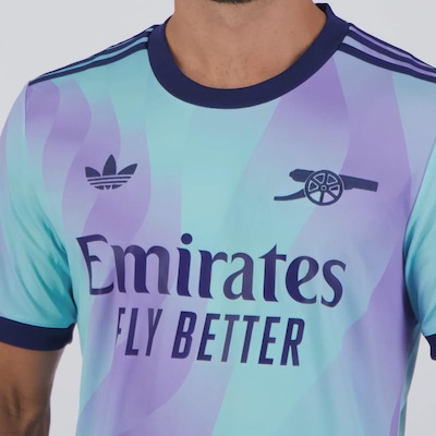 Camisa Adidas Arsenal III 2025 Masculina - Foto 5