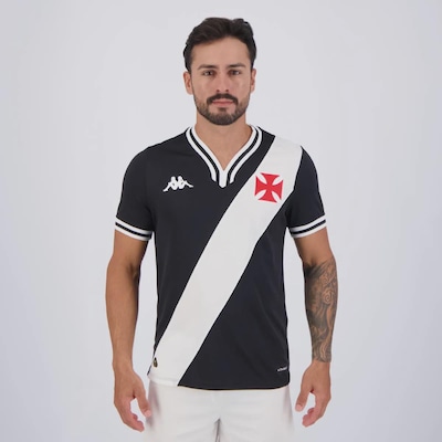 Camisa Kappa Vasco I Retrô 1974 - Masculina - Foto 1
