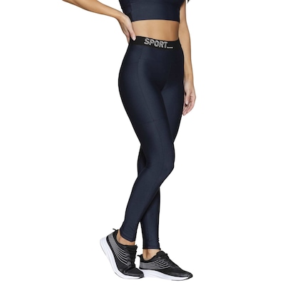 Calça Legging Run More Cós Com Elastico 06789 - Feminina - Foto 3