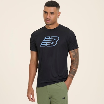 Camiseta New Balance Sport Essentials Printed Masculina - Foto 2