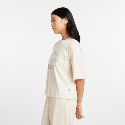 Camiseta New Balance Cropped Athletics Feminina - Foto 3
