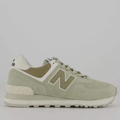 Tênis New Balance 574 V2 Feminino Verde Claro - Foto 1