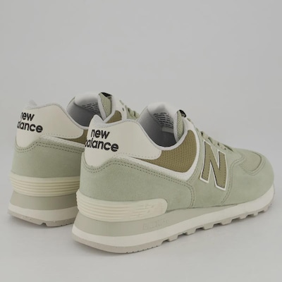 Tênis New Balance 574 V2 Feminino Verde Claro - Foto 3