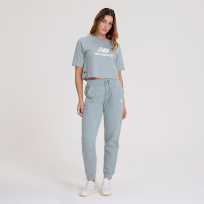 Calça New Balance Essentials Feminina - Foto 3