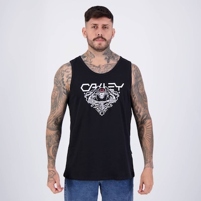 Regata Oakley Ellipse Skull Tank - Masculina - Foto 1