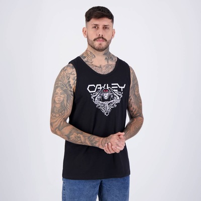 Regata Oakley Ellipse Skull Tank - Masculina - Foto 2