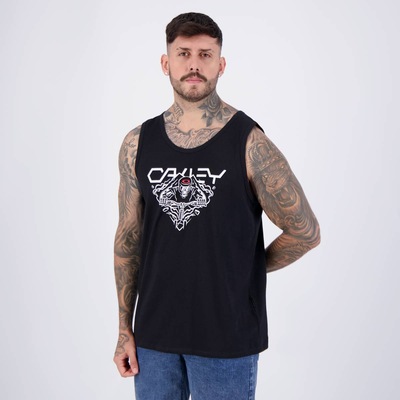 Regata Oakley Ellipse Skull Tank - Masculina - Foto 3