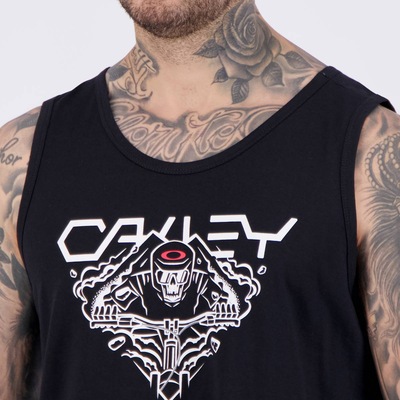 Regata Oakley Ellipse Skull Tank - Masculina - Foto 5