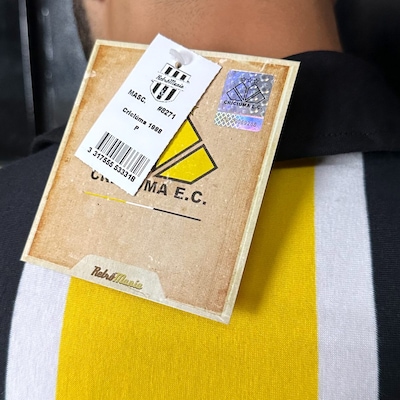 Camisa do Criciúma Uniforme 3 Retrômania 1988 - Masculina - Foto 4
