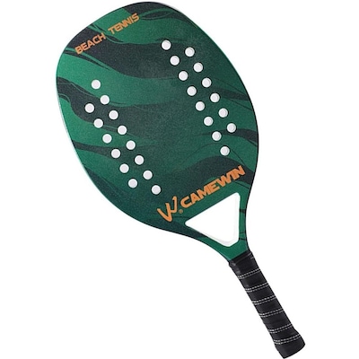 Raquete de Beach Tennis Fibra Carbono Camewin - Foto 2