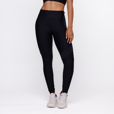 Calça Legging Orbis Fitness Textura Empina Bumbum - Feminina - Foto 2