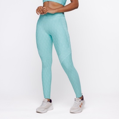 Calça Legging Orbis Fitness Textura Empina Bumbum - Feminina - Foto 2