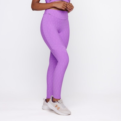 Calça Legging Orbis Fitness Textura Empina Bumbum - Feminina - Foto 2