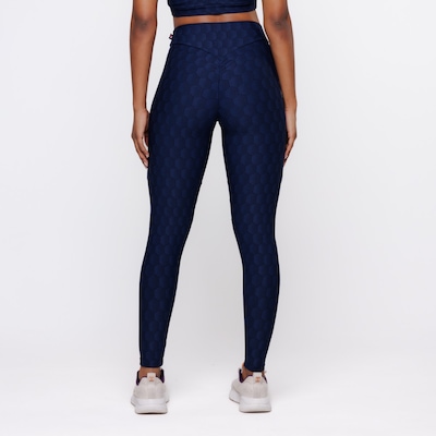 Calça Legging Orbis Fitness Textura Empina Bumbum - Feminina - Foto 3
