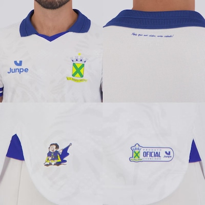 Camisa Junpe Santo André I 2025 - Masculina - Foto 5