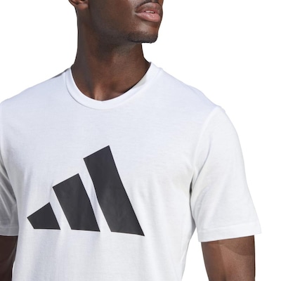 Camiseta adidas Treino Logo - Masculina - Foto 4