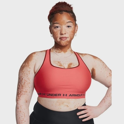 Top Under Armour Crossback Mid Bra - Feminino - Foto 4