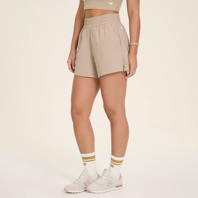 Shorts New Balance Trend Small Logo Feminino - Foto 2