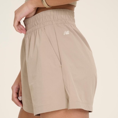 Shorts New Balance Trend Small Logo Feminino - Foto 4