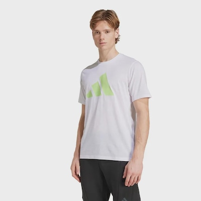 Camiseta de Treino adidas Manga Curta Logo - Masculina - Foto 2