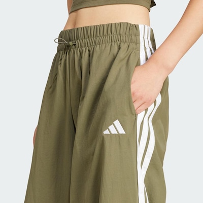 Calça Malha adidas Parachute Essentials Três Listras Lifestyle - Feminina - Foto 5