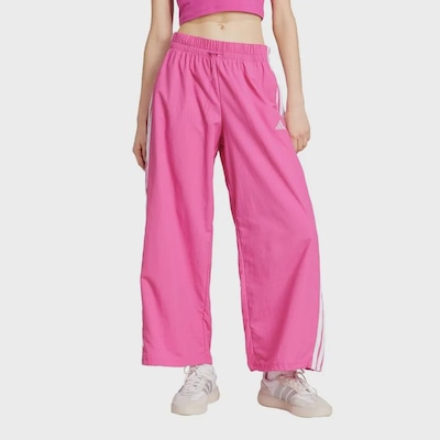Calça Malha adidas Parachute Essentials Três Listras Lifestyle - Feminina - Foto 2