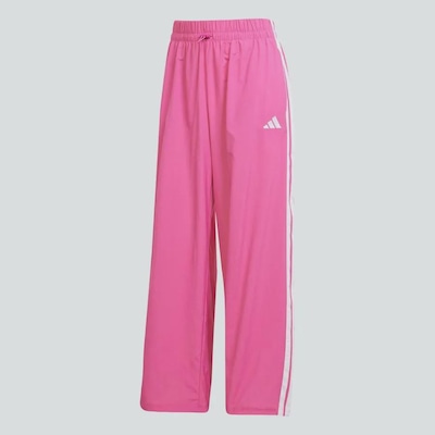 Calça Malha adidas Parachute Essentials Três Listras Lifestyle - Feminina - Foto 3