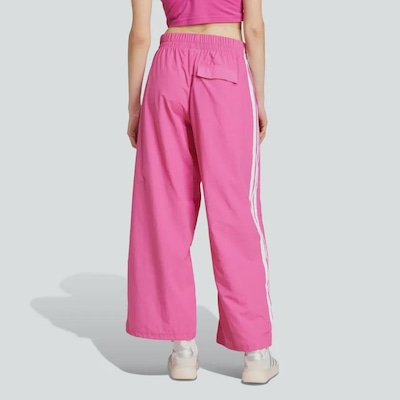 Calça Malha adidas Parachute Essentials Três Listras Lifestyle - Feminina - Foto 4