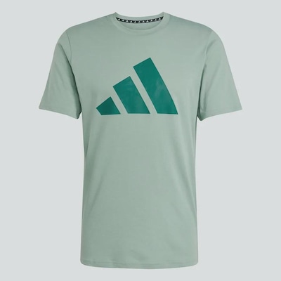 Camiseta de Treino adidas Manga Curta Logo - Masculina - Foto 3